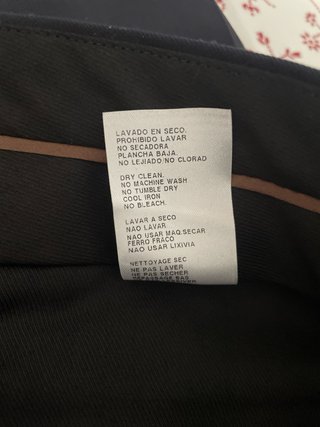 Pantalón de vestir azul marino