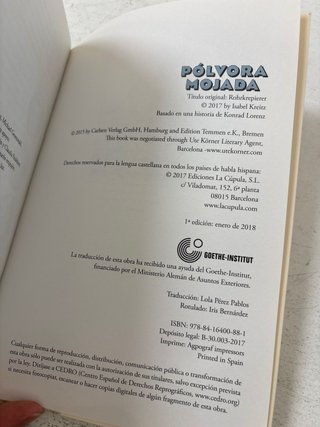 Pólvora mojada basado en la novela de Konrad Lo...