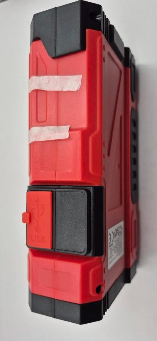 Arrancador de Batería Portátil 12V + Power Bank