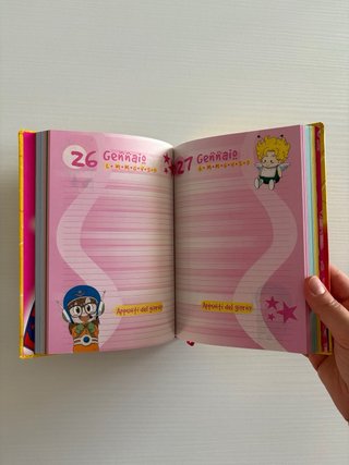 Diario vintage Arale Slump & Arale