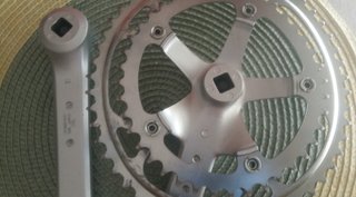 Bielas y platos  Shimano Exage  300EX Biopace
