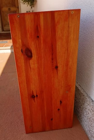 Cajonera de pino con 3 cajones