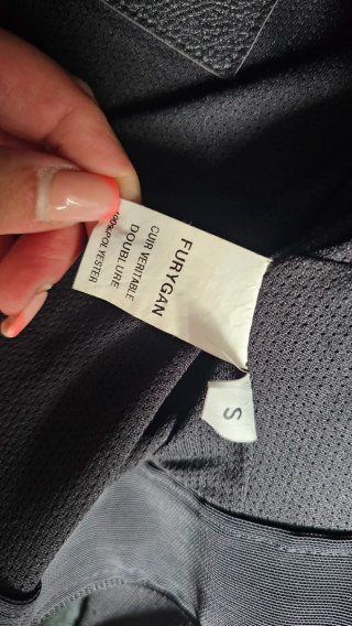 Chaqueta Moto Mujer Furygan Negra