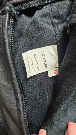 Chaqueta Moto Mujer Furygan Negra