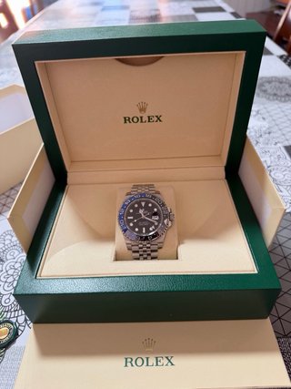 Rolex GMT MASTER II Jubile Batman