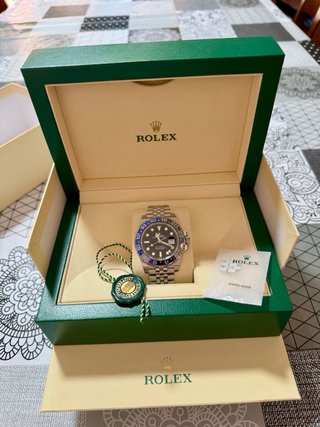 Rolex GMT MASTER II Jubile Batman