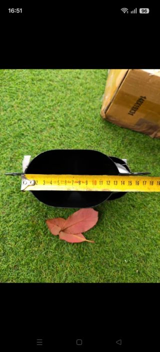 Cola de escape AMG doble.Entrada 13,5x8,5 cm