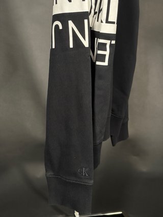 Calvin Klein Jeans Hoodie Preto Original | Size XL