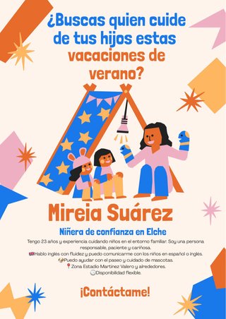 Cuidado de niños y mascotas en Elche