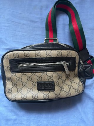 Riñonera Gucci Beige/Marrón