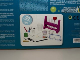 Set Experimentos Niños Incredible Experiments Lab