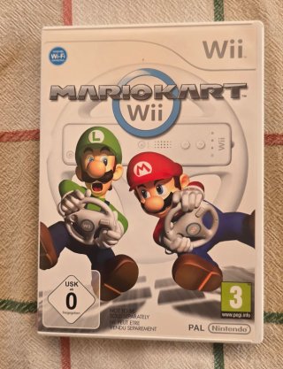 Mario Kart Wii con volantes y caja original