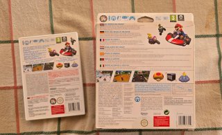 Mario Kart Wii con volantes y caja original
