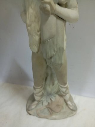OFERTÓN Figura porcelana pastor con cordero Lladro