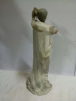 OFERTÓN Figura porcelana pastor con cordero Lladro