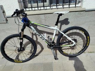 Bicicleta Coluer Blanca y Negra