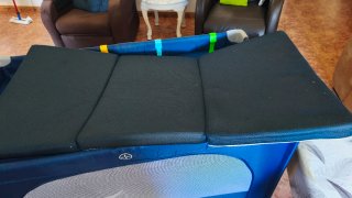 Cuna de viaje con colchón, no hago envíos