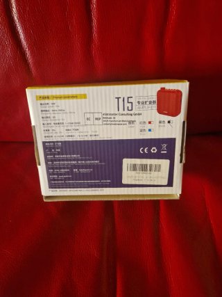 Amplificatore voce con microfono e cavo USB