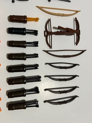 Lote 6 Playmobil Armas Variadas