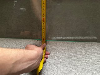 Cristal para mesa de salón 160x90