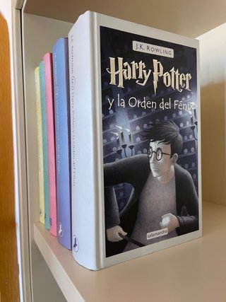 Harry Potter 1-5 Salamandra Tapa Dura Lote