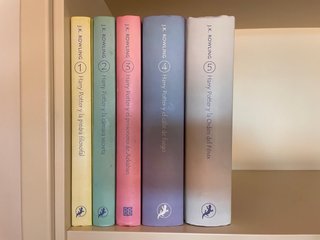 Harry Potter 1-5 Salamandra Tapa Dura Lote