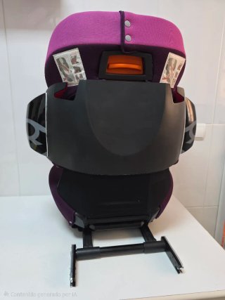 Silla Cybex Solution X2 Fix Morada