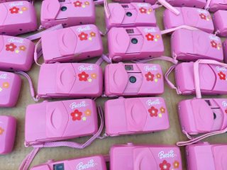 Lotto 56 Fotocamere Rosa Barbie