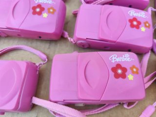 Lotto 56 Fotocamere Rosa Barbie