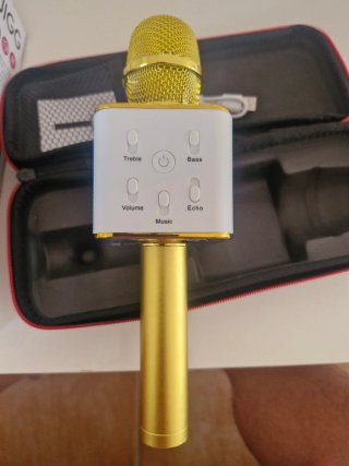 Micrófono Karaoke QUIGG Bluetooth 5.0
