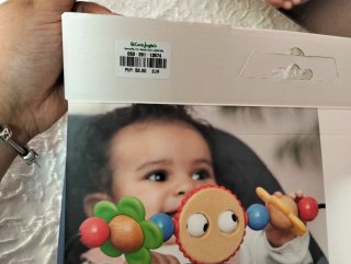 Hamaca Bebé BabyBjörn+ barra de  juguete