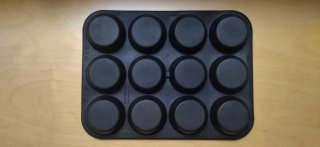 Molde silicona platino Lékue 12 muffins grandes