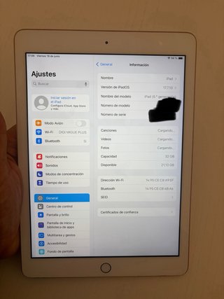 iPad 6ª Generación 32 GB Dorado