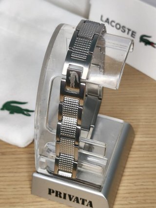 Pulsera Lacoste Plata