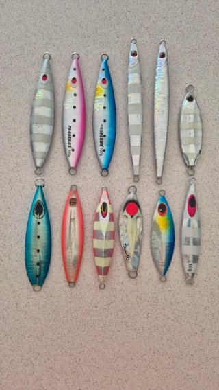 Jigs de pesca 60-100gr