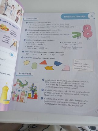 Matemàtiques 4 Primària