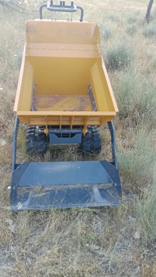 Mini dumper autocargable, precio IVA INCLUIDO