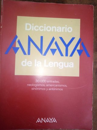4 Diccionarios lengua española.lote