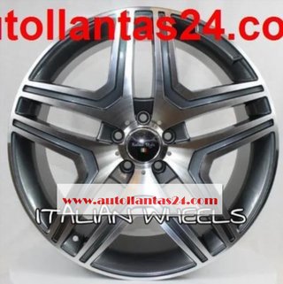 453 Juego de 4 llantas Mercedes Benz r634657