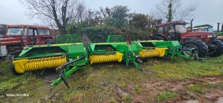 Tractores John Deere y Case