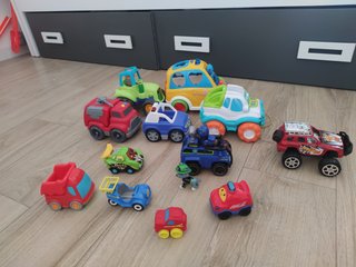 Lote coches de juguete variados