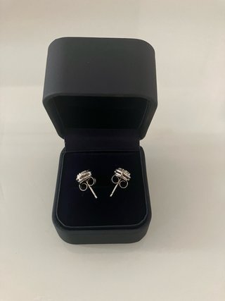 Pendientes Oro 18k Diamantes Naturales