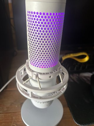 HyperX Quadcast S Blanco