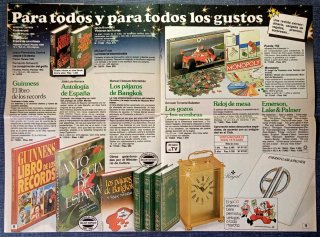 Catálogo Circulo Lectores Navidad 1983 Mingote EGB