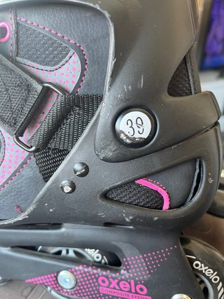 Patines Oxelo Talla 39 Morado