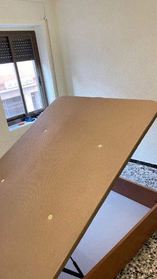 Cama canapé abatible 150x190 cm