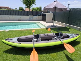 Kayak hinchable 2 plazas