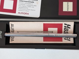 Aurora Hastil penna stilografica ecosteel