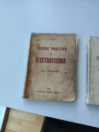 Libri di fisica e chimica antichi con più di 50 anni
