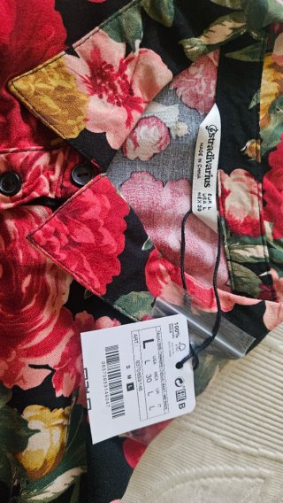 Vestido estampado floral Stradivarius